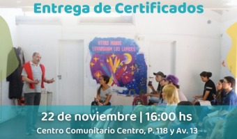 CIERRE DE ACTIVIDADES Y ENTREGA DE CERTIFICADOS DE LOS CENTROS COMUNITARIOS